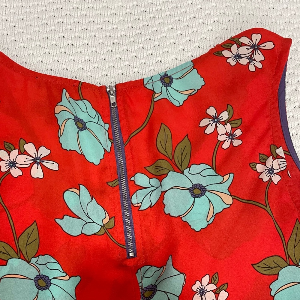 W5 women’s sleeveless high low blouse - Picture 5 of 8